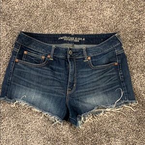 American Eagle High-Waisted Cut-Off Shorts